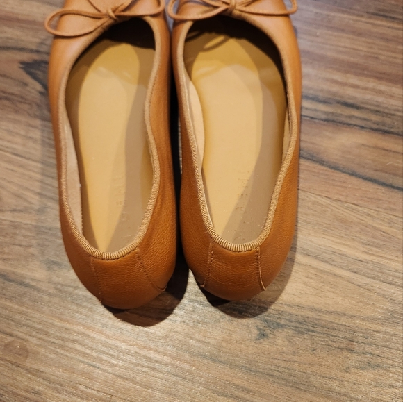 Women's M.Gemi Danza Ballet Flats size 37.5, tan - Picture 3 of 8